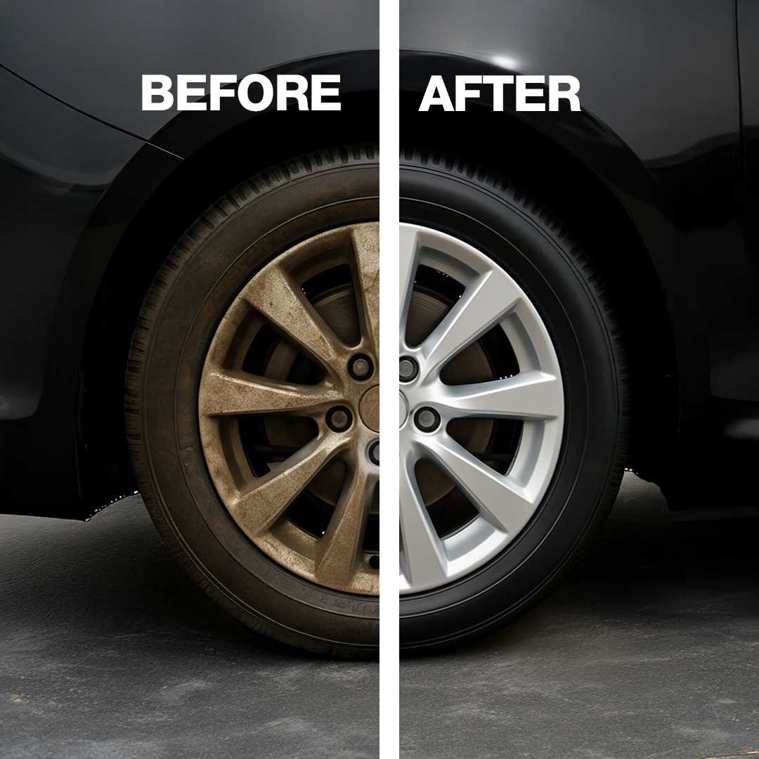 Burgundy™ Single Step Foaming Tyre Dresser