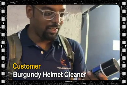 burgundy helmet cleaner testimonial 1