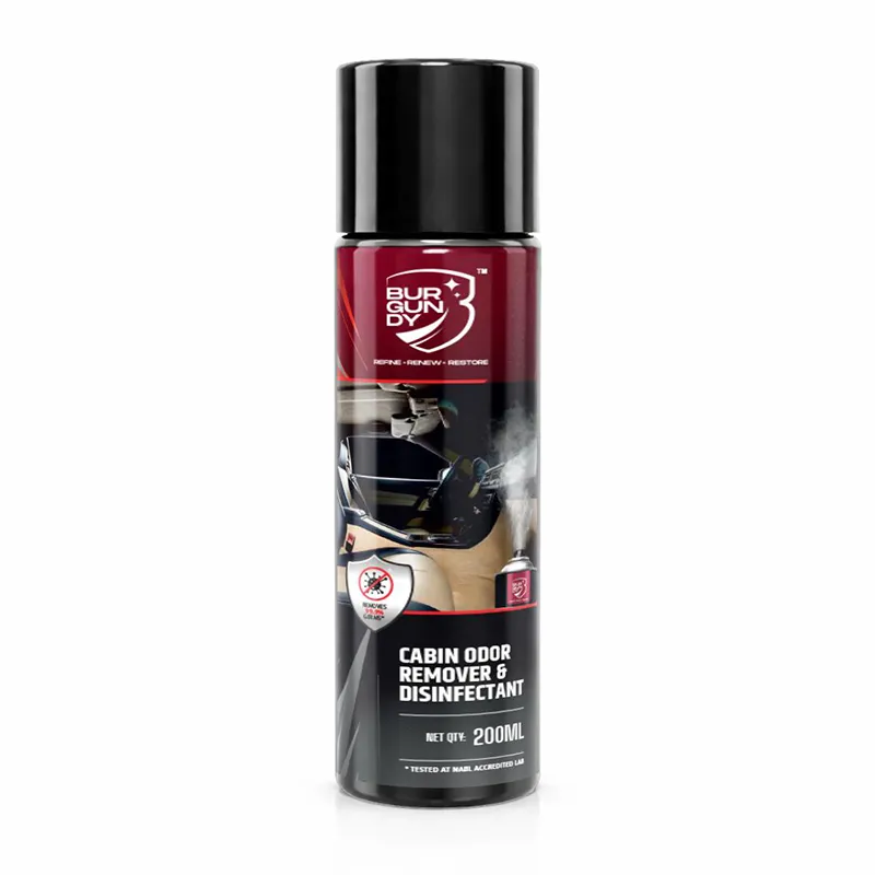Burgundy™ cabin Odor Remover and Disinfectant