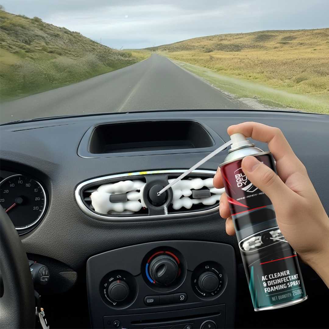Burgundy™ AC cleaner & disinfectant foaming spray