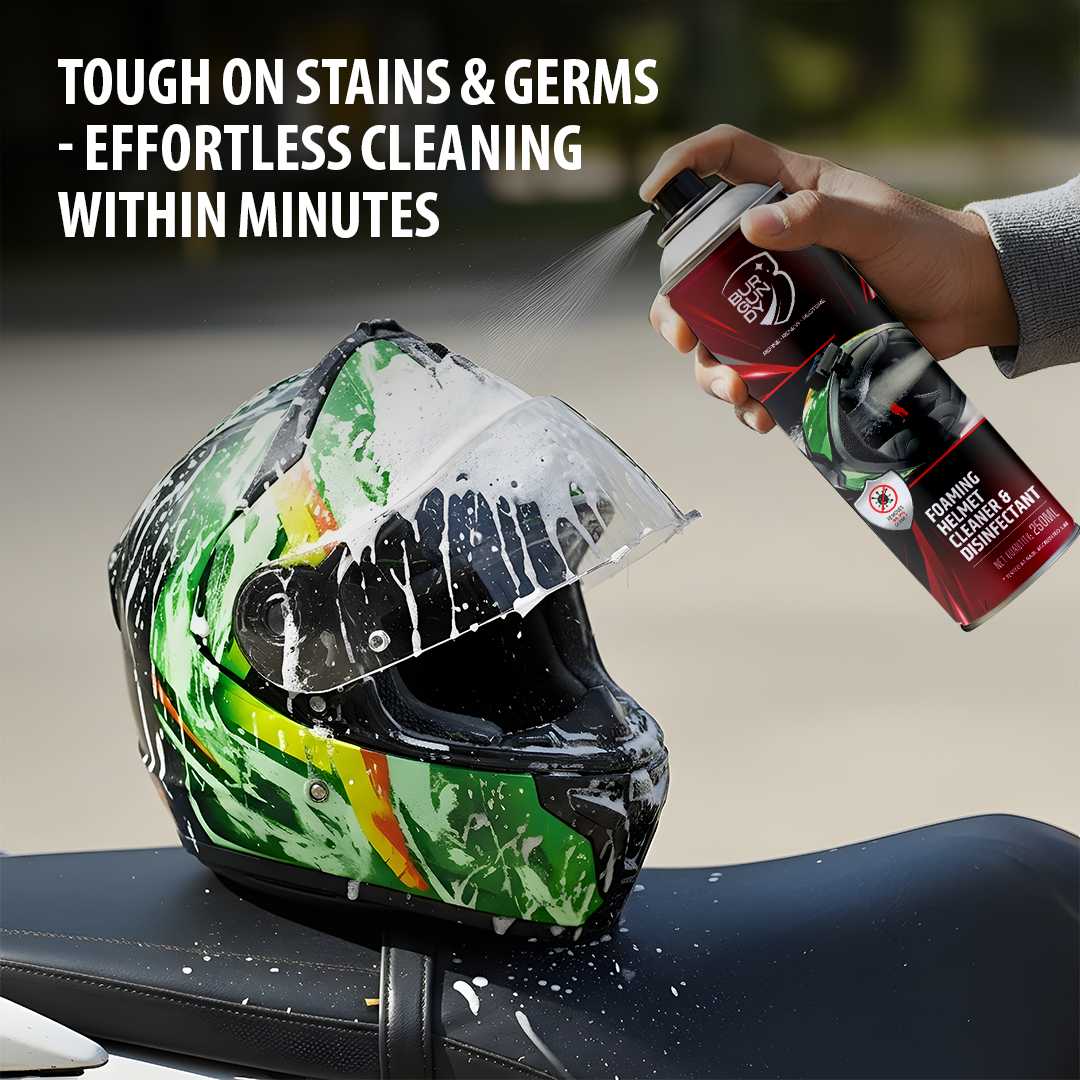 Burgundy™ Foaming Helmet Cleaner & Disinfectant