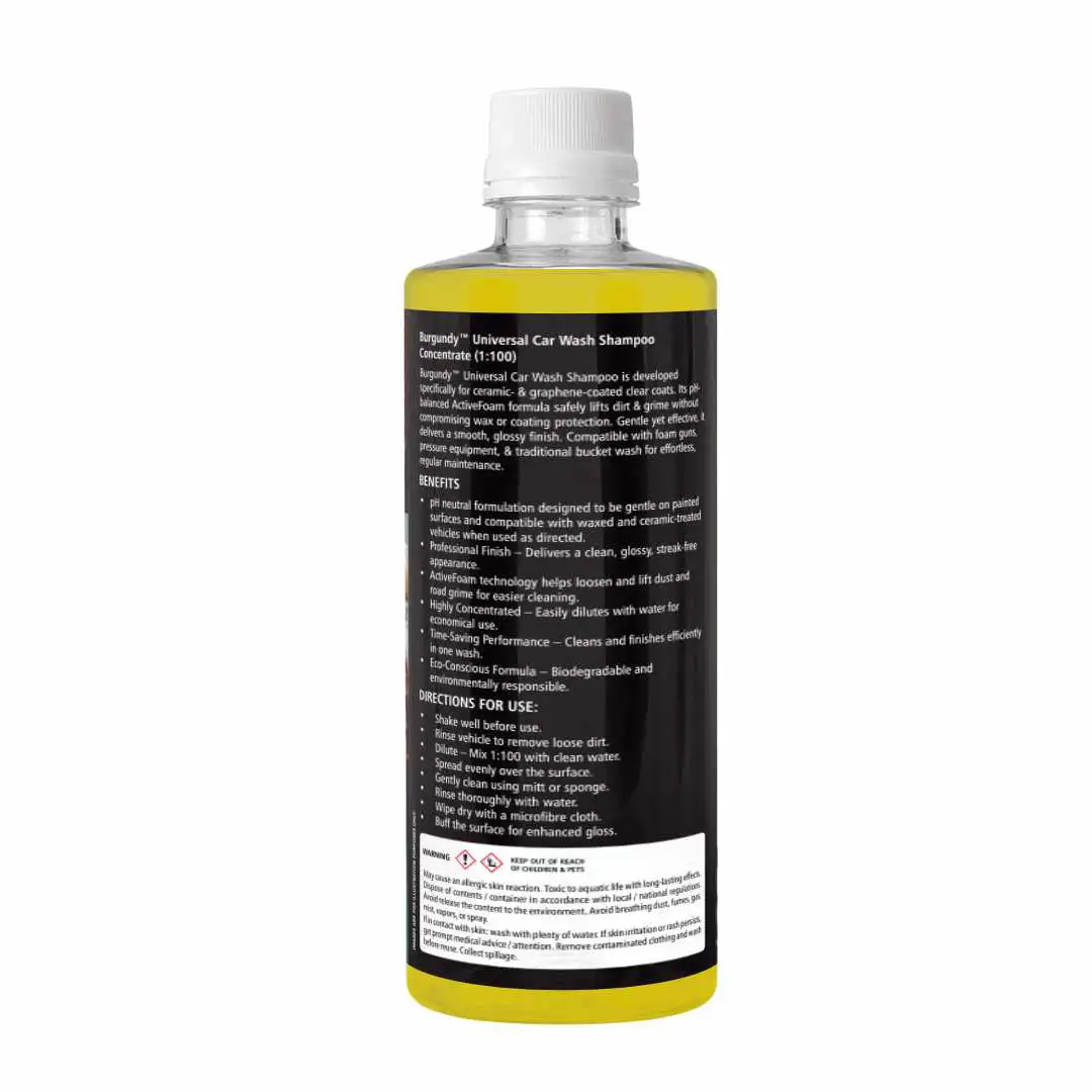 Burgundy™ Universal Car Wash Shampoo Concentrate (1:100)