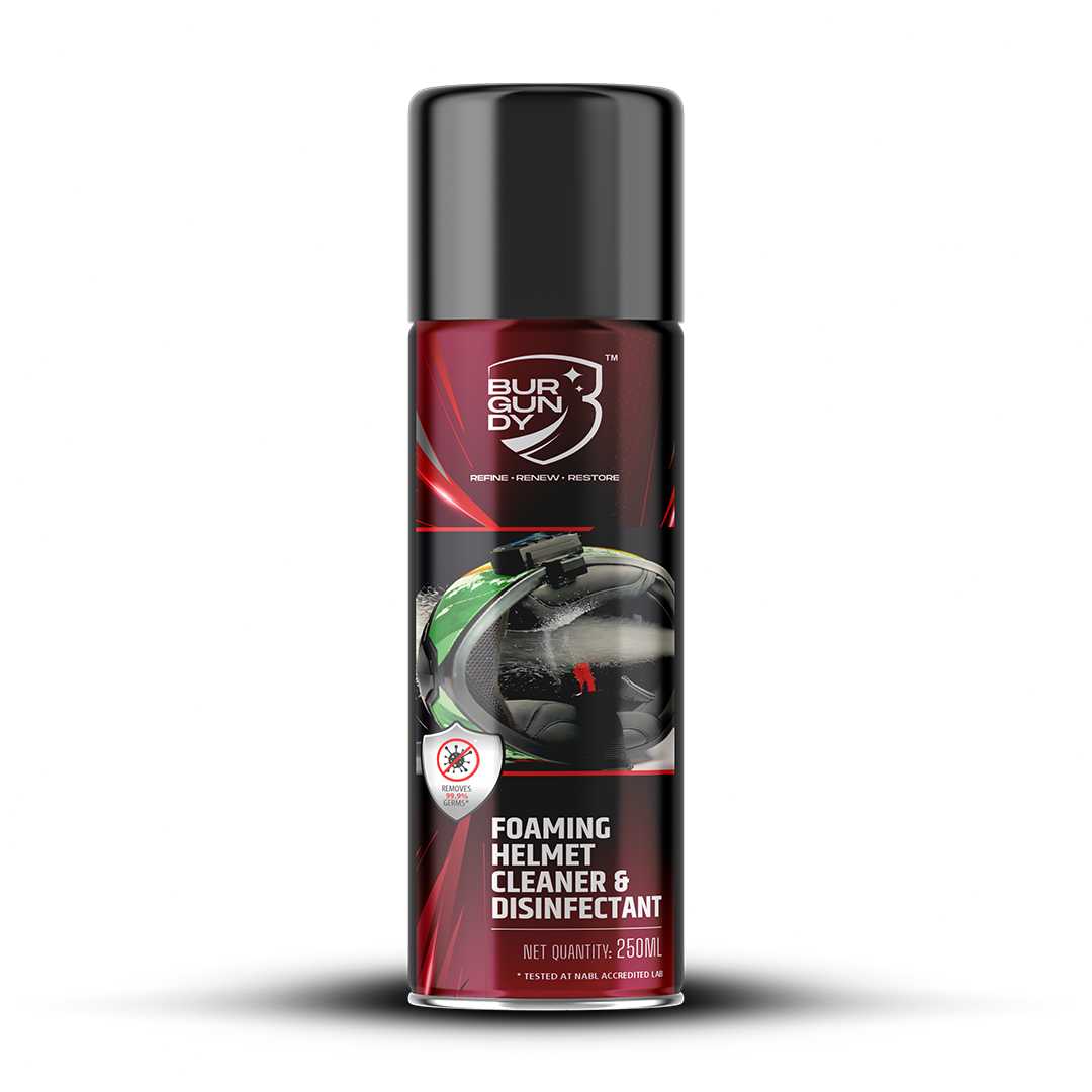 Burgundy™ Foaming Helmet Cleaner & Disinfectant