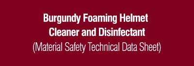 button burgundy foaming helmet cleaner 1